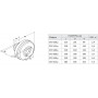 ZILON ZFO 315 p вентилятор канальный круглый — 1790 м³/ч, Ø315 (220В)
